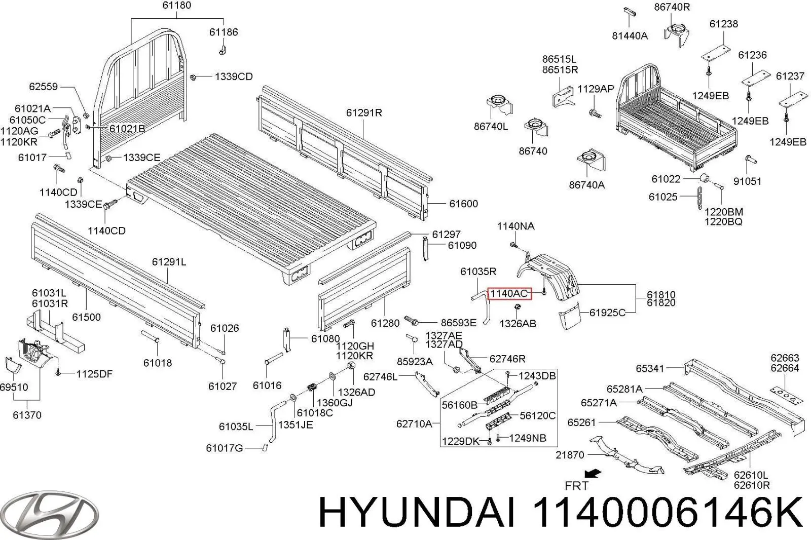  Hyundai/Kia 1140006146K цена, от 6.64 USD