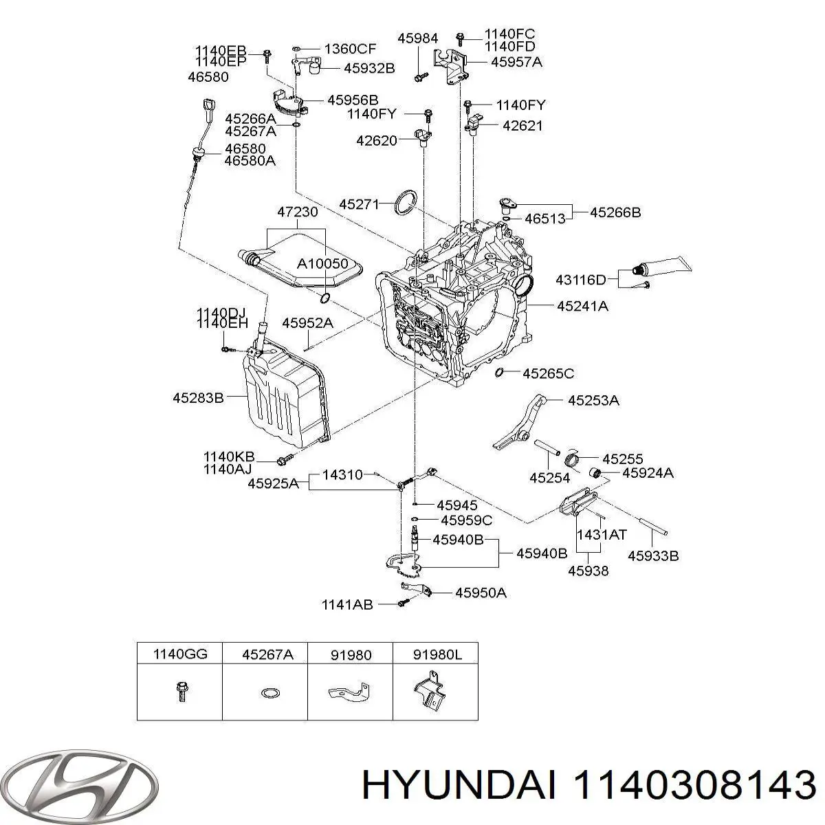  1140308146P Hyundai/Kia