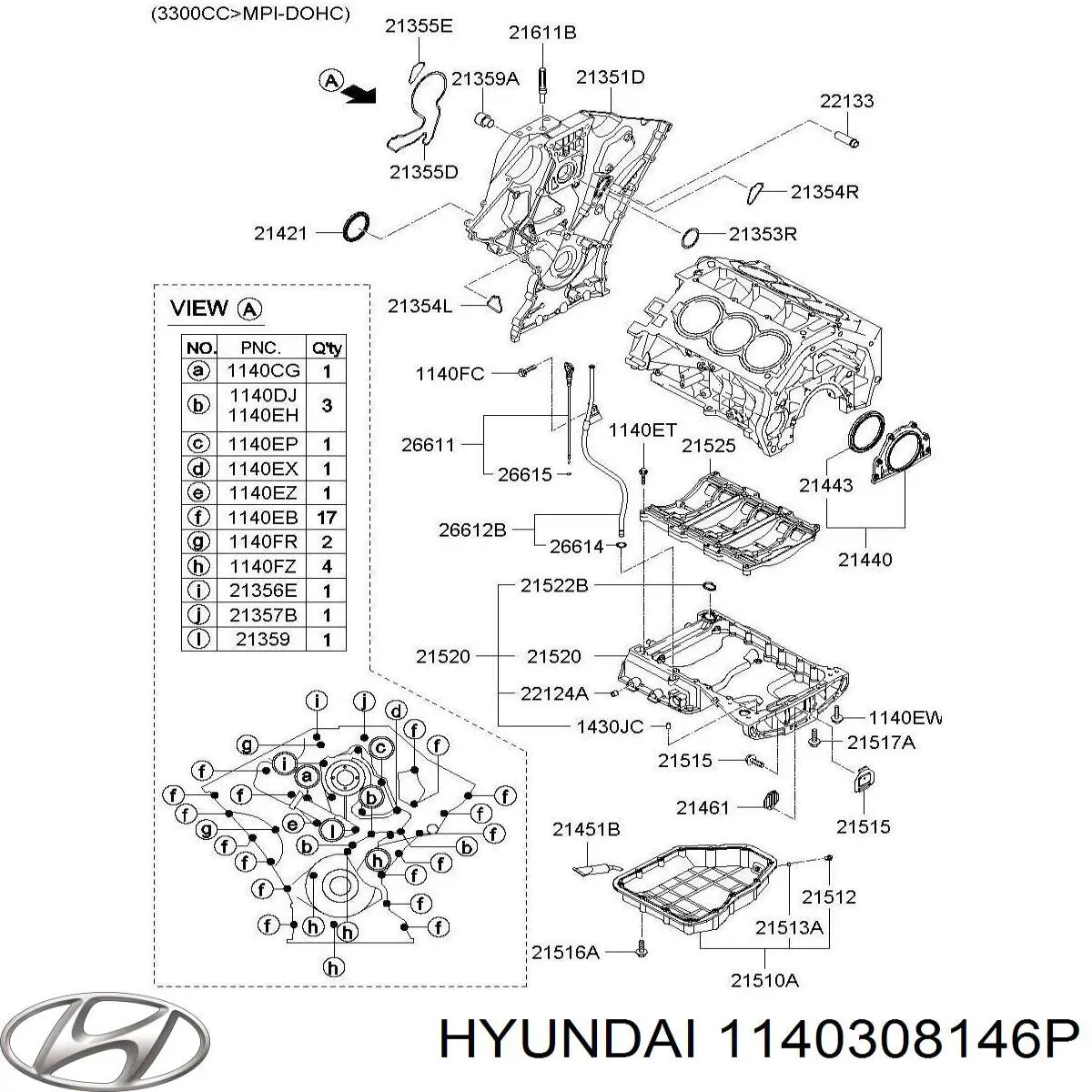 1140308146P Hyundai/Kia 