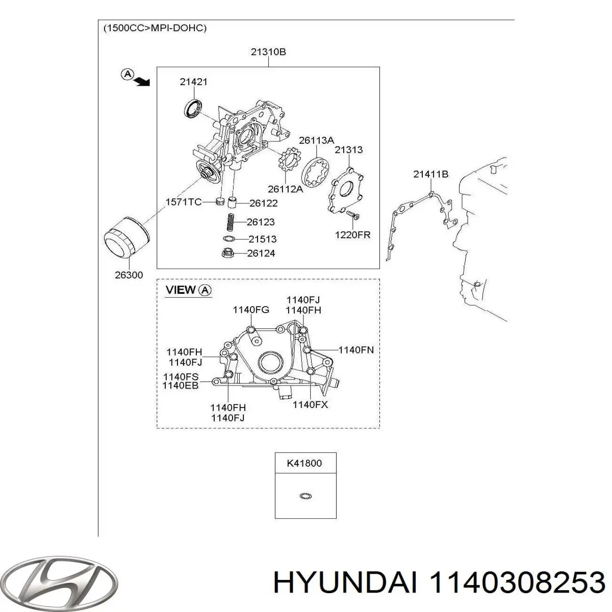  Hyundai/Kia 1140308253 цена, от 5.71 USD