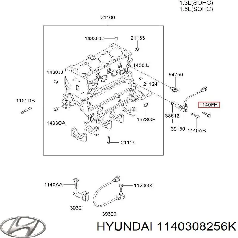 1140308256K Hyundai/Kia 