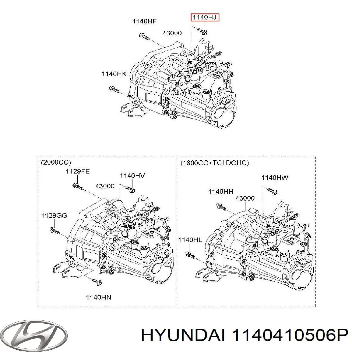  1140410506P Hyundai/Kia