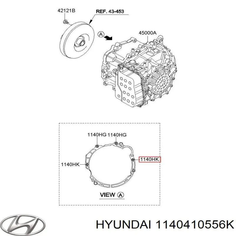 Купить 1140410553 Hyundai/Kia 