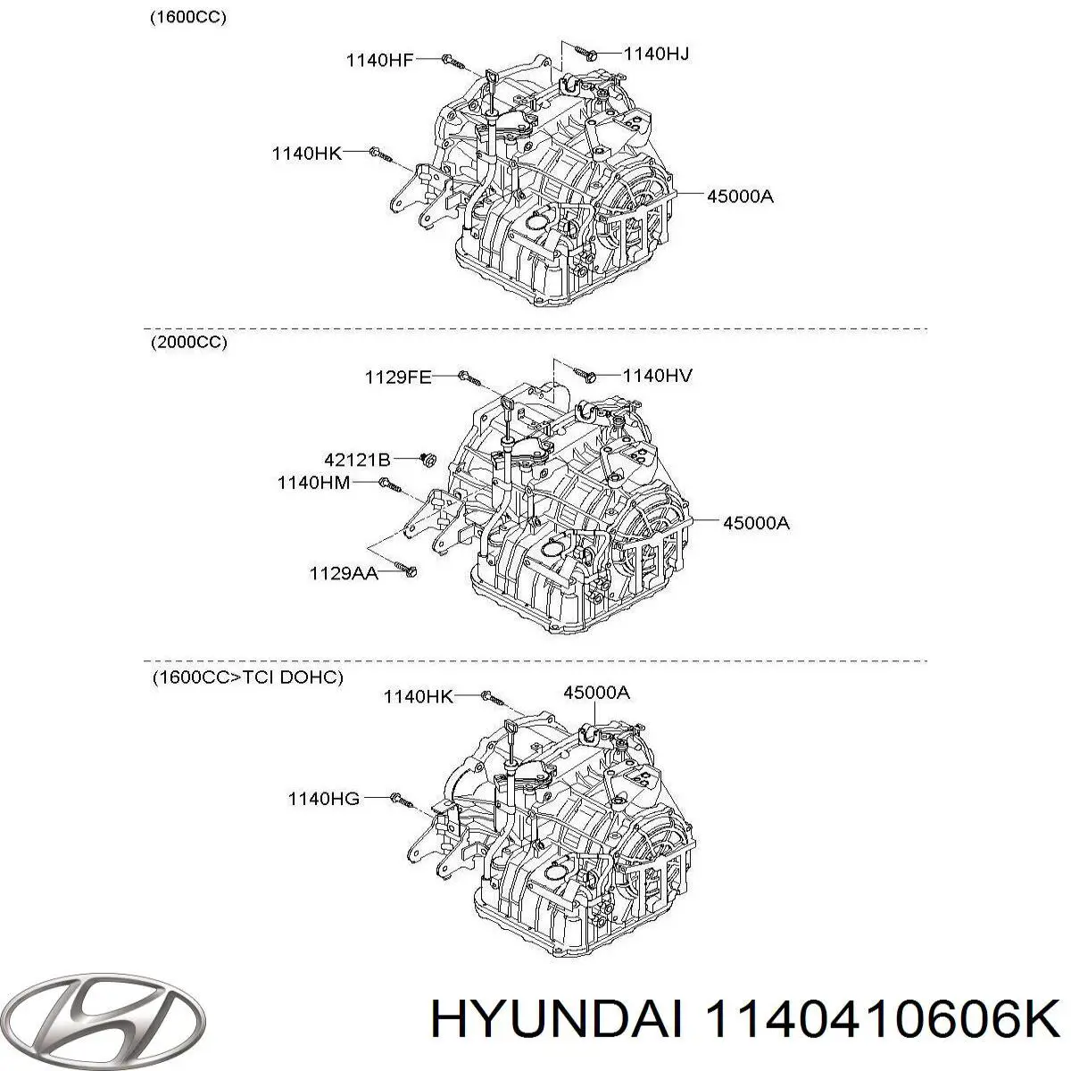  Hyundai/Kia 1140410603 цена, от 6.65 USD