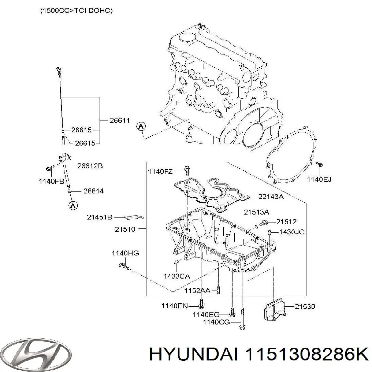  1151308286K Hyundai/Kia