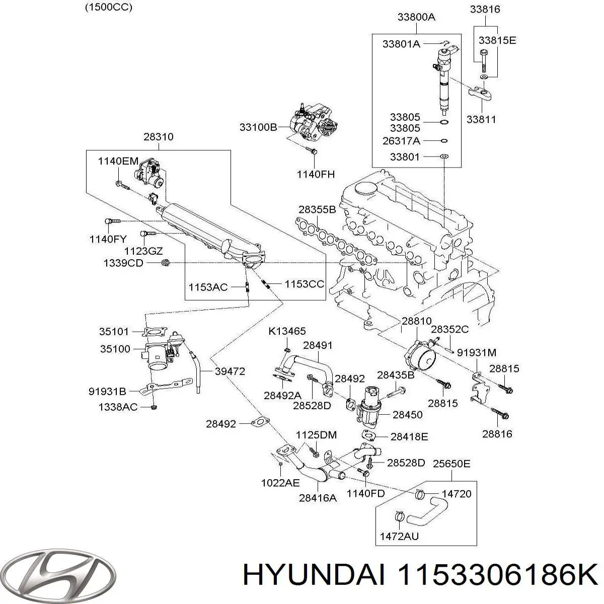 1153306186K Hyundai/Kia 