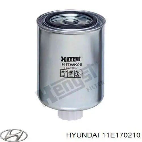 11E170210 Hyundai/Kia Фильтр топлива