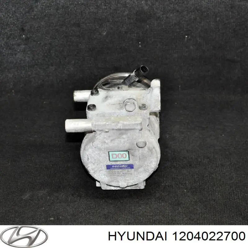 Компрессор системы кондиционирования Hyundai/Kia 1204022700 цена, от 128.64 USD