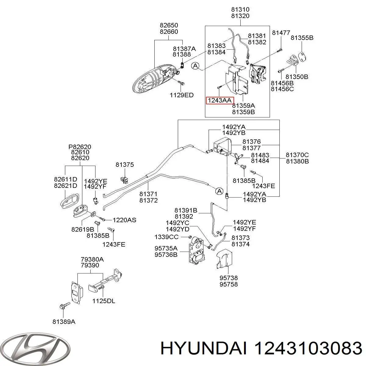  1243103083 Hyundai/Kia