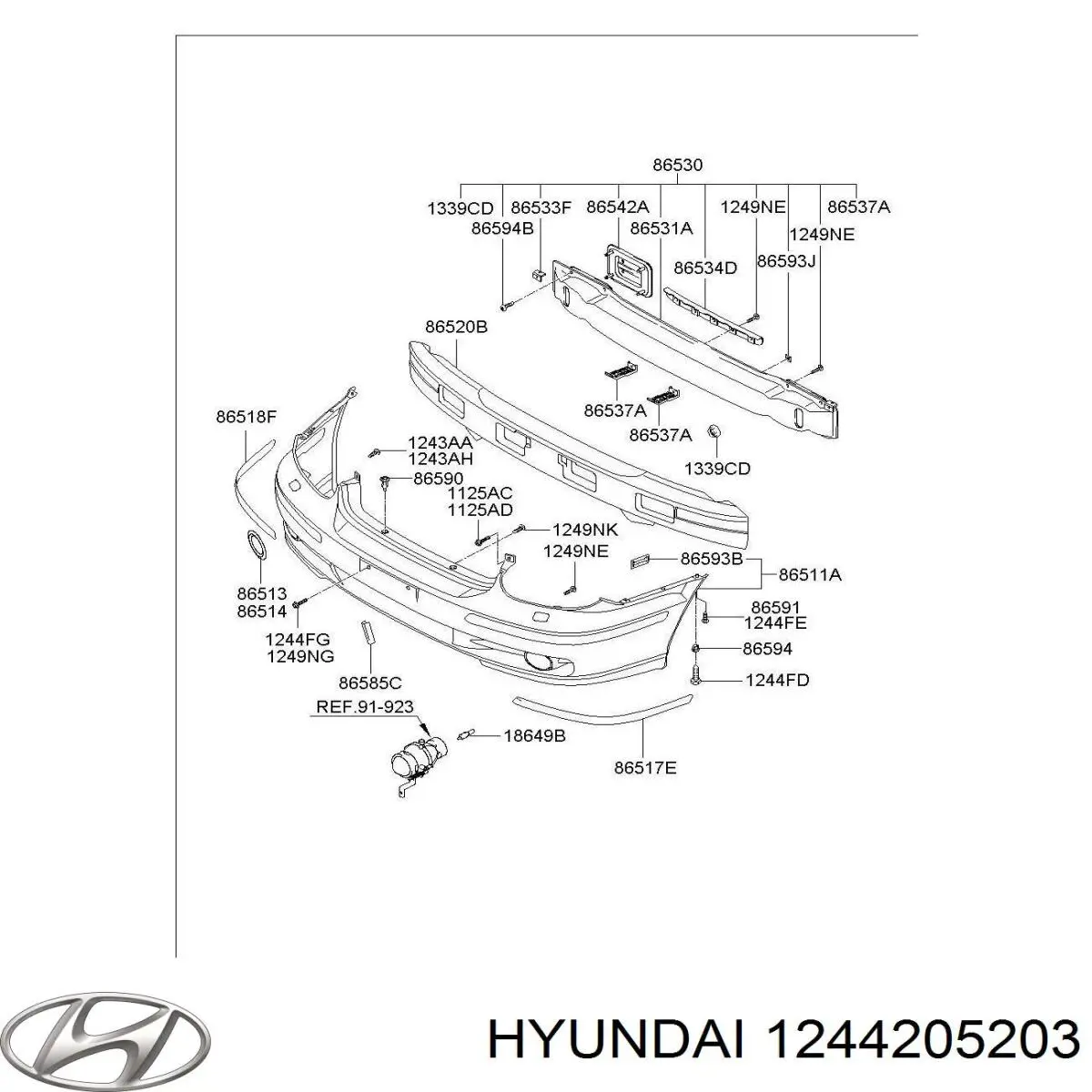  1244205203 Hyundai/Kia