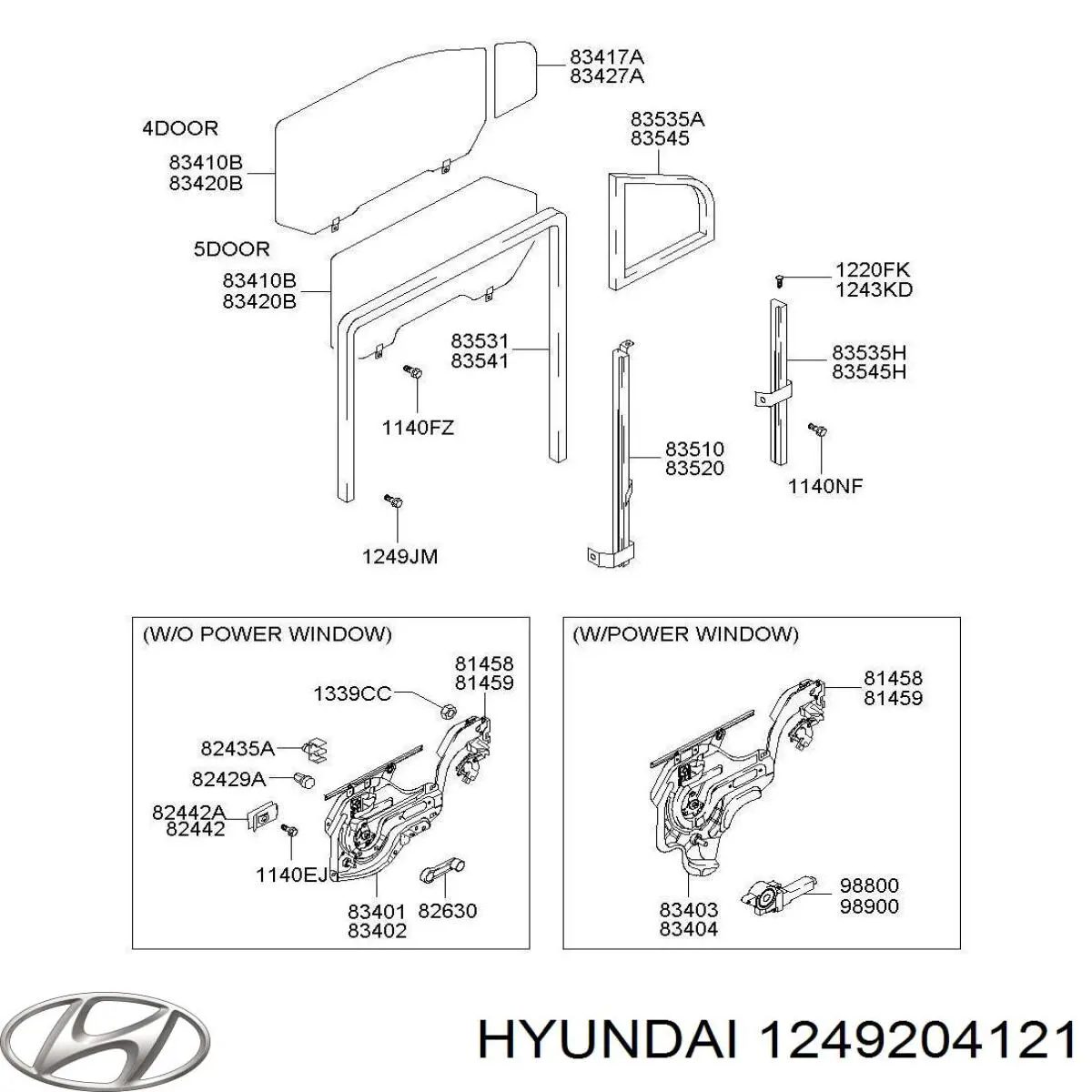  1249204121 Hyundai/Kia