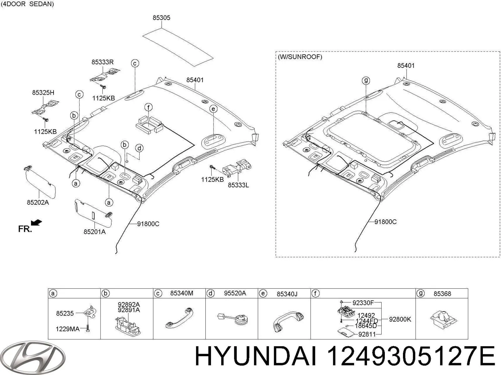1249305127E Hyundai/Kia 