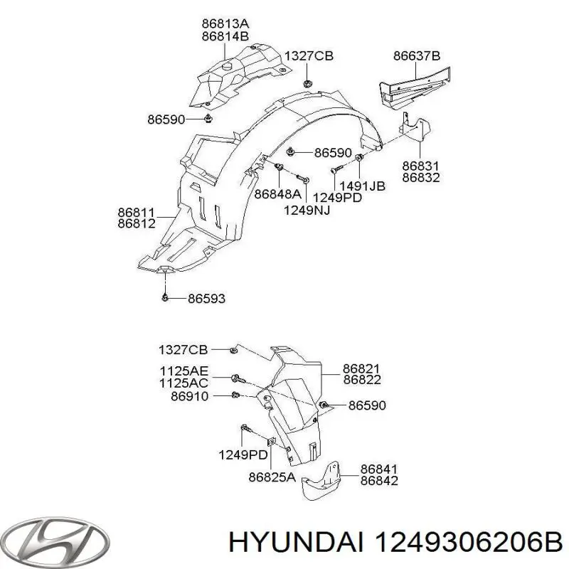  1249306206B Hyundai/Kia