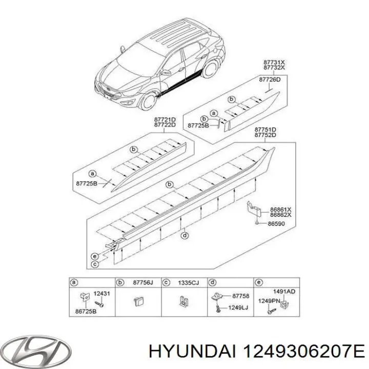  Hyundai/Kia 1249306207E