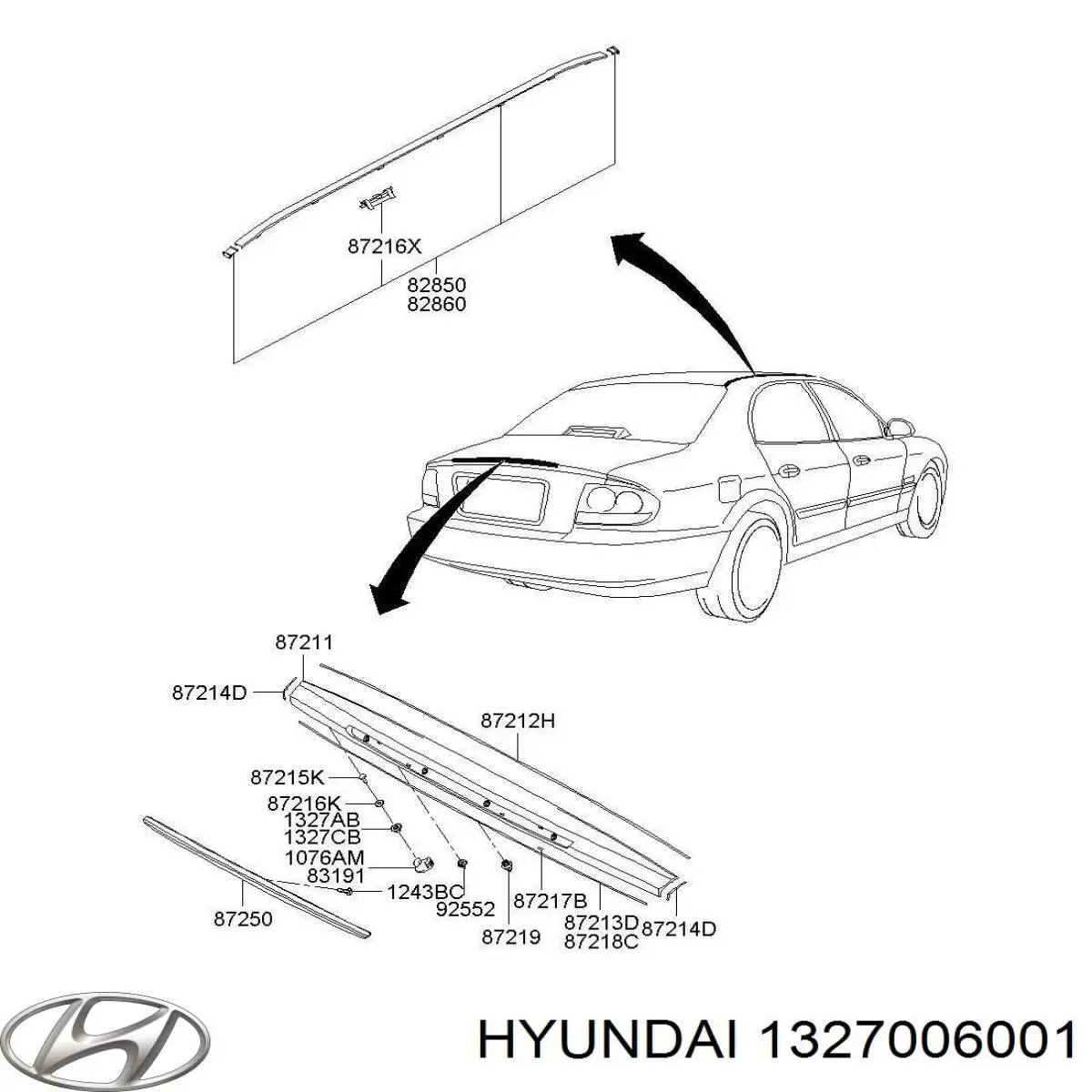  1327006007K Hyundai/Kia