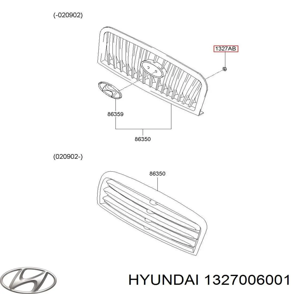 Купить 1327006007K Hyundai/Kia 