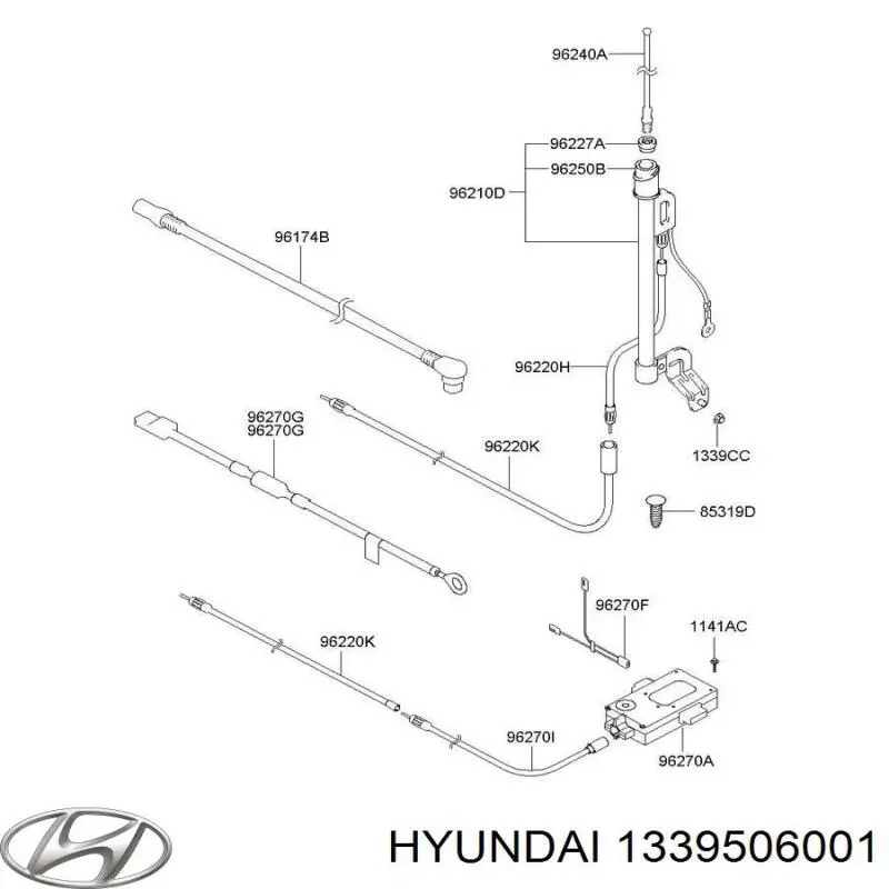  1339506007K Hyundai/Kia