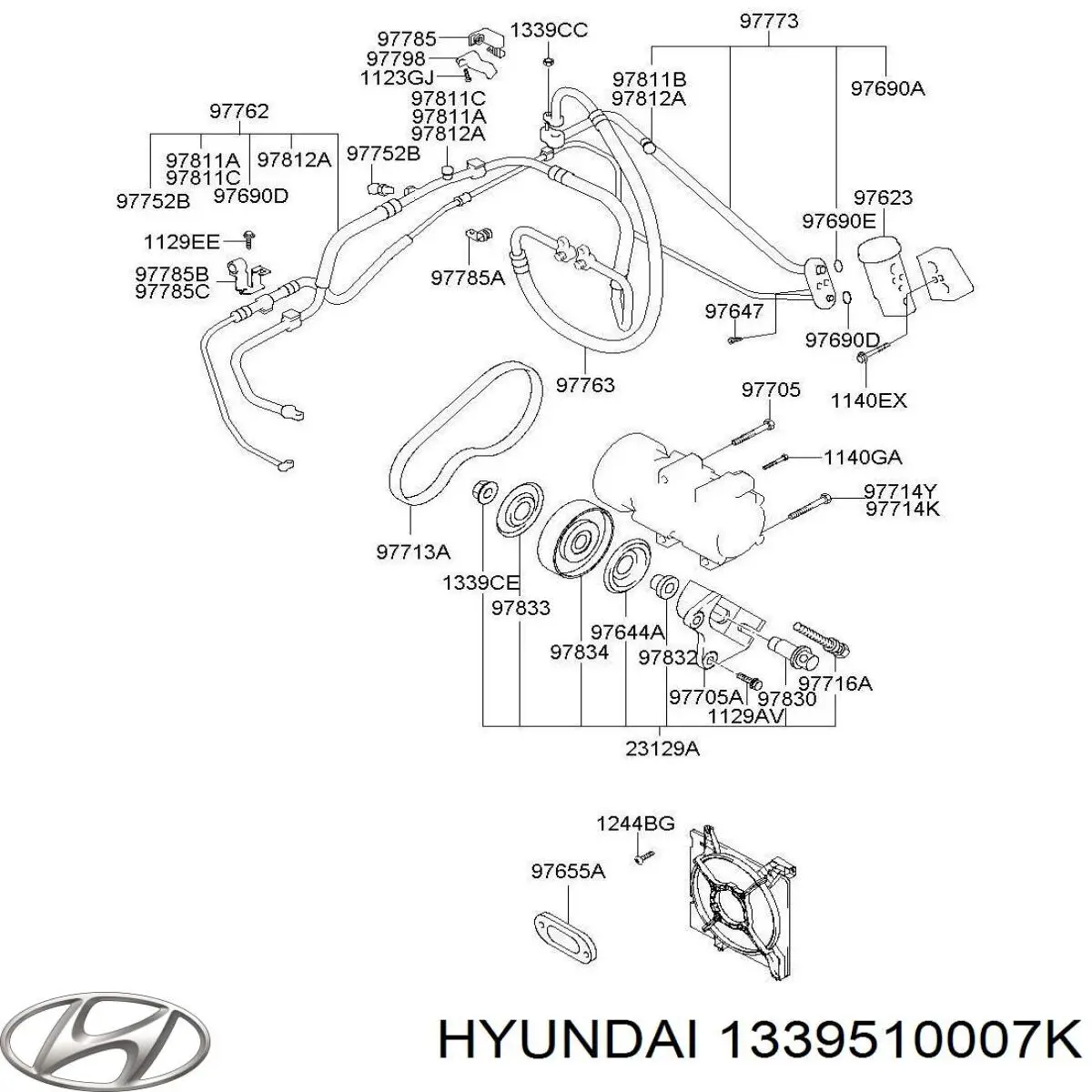  1339510007K Hyundai/Kia