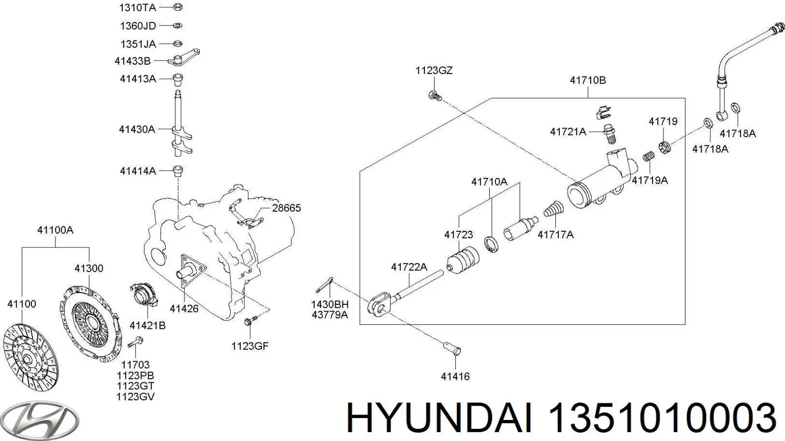  1351010007B Hyundai/Kia