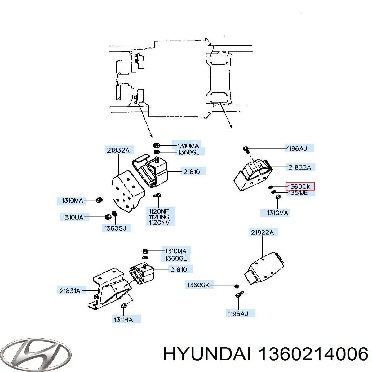  1360214006 Hyundai/Kia