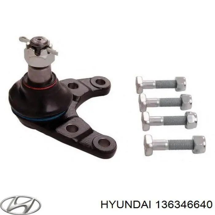 Наконечник тяги КПП 136346640 Hyundai/Kia