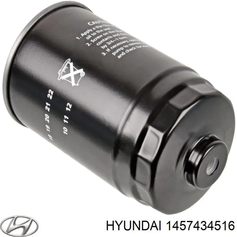 Купить 1457434516 Hyundai/Kia Фильтр-отстойник топлива грубой очистки