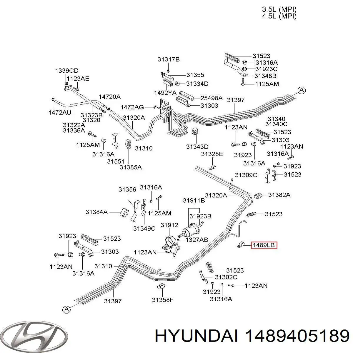  Hyundai/Kia 1489405189 цена, от 0.42 USD