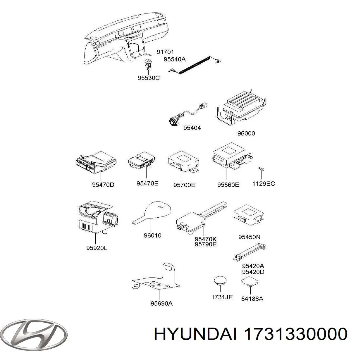  1731330000 Hyundai/Kia