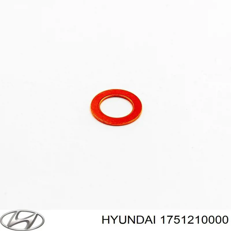 Прокладка пробки поддона двигателя Hyundai/Kia 1751210000