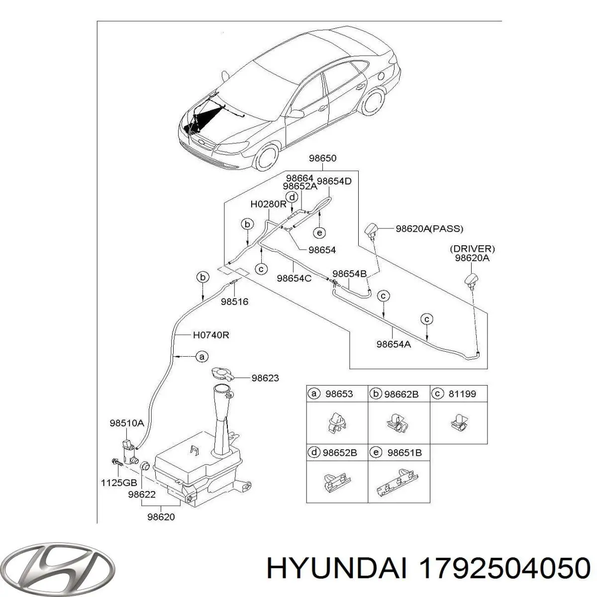  Hyundai/Kia 1792504050 цена, от 2.53 USD