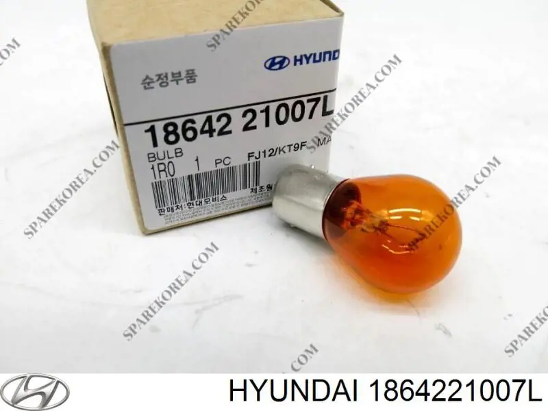 1864221007L Hyundai/Kia лампочка галогенная, дальний/ближний свет