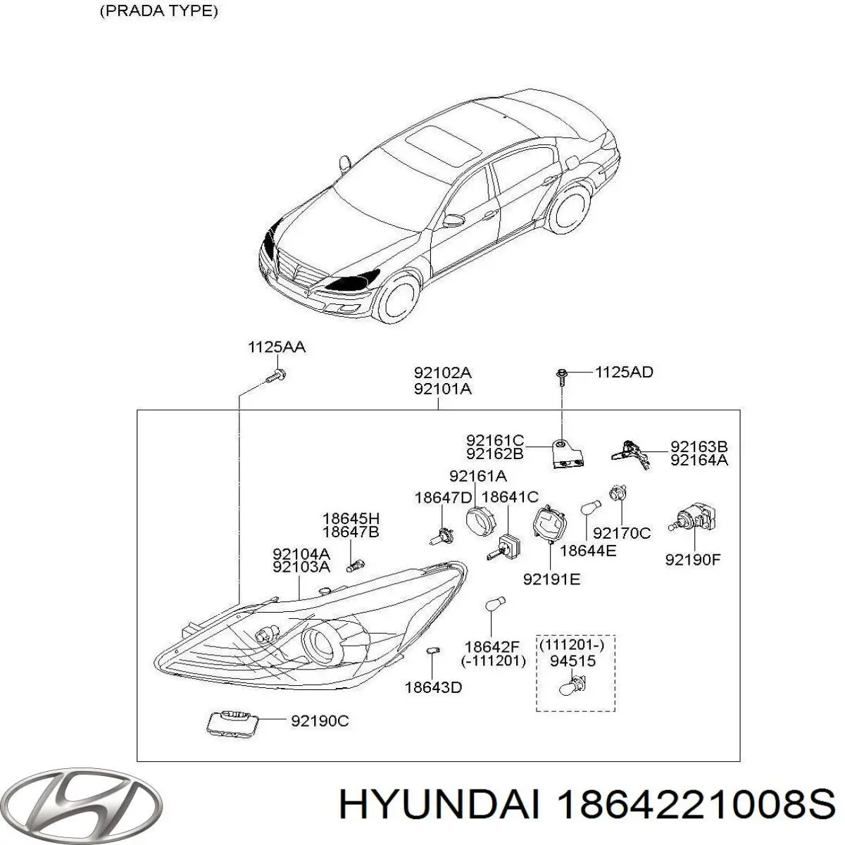 1864221008S Hyundai/Kia 