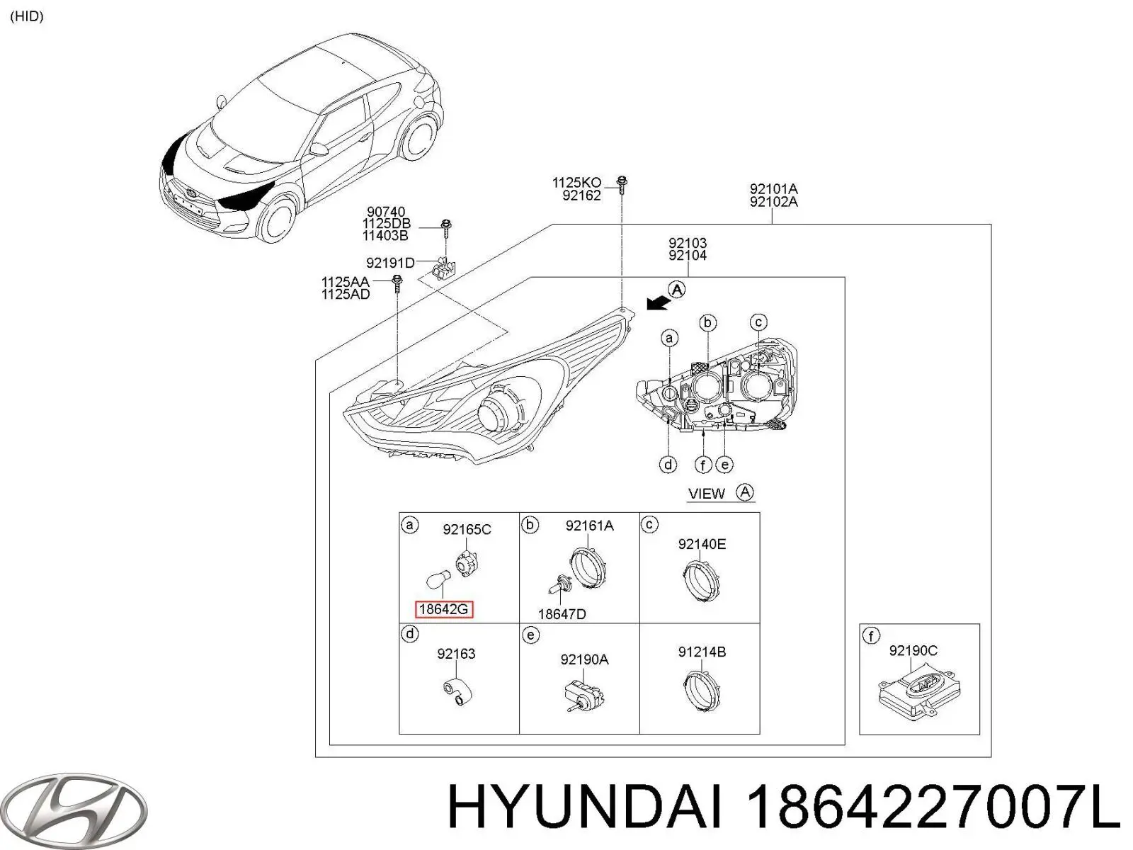 1864227007L Hyundai/Kia 