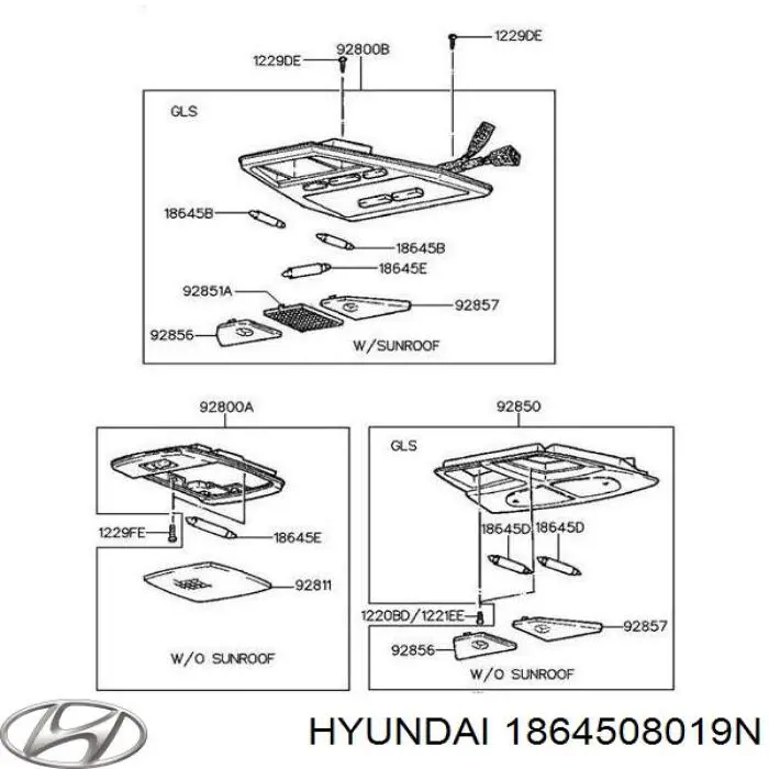 1864508019N Hyundai/Kia 