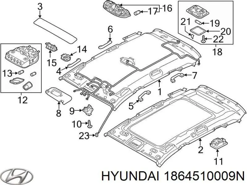  1864510009N Hyundai/Kia