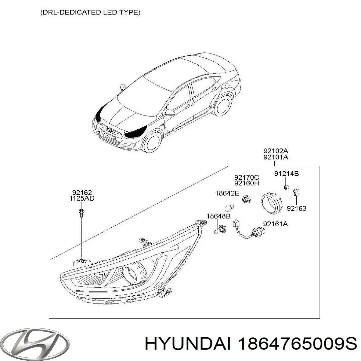  1864765009S Hyundai/Kia