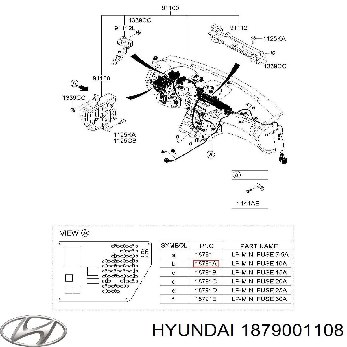 Купить 1879001108 Hyundai/Kia Предохранители