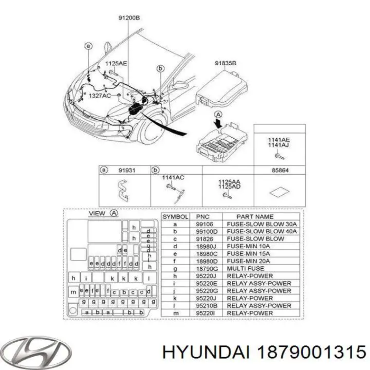  Hyundai/Kia 1879001315 цена, от 26.00 USD