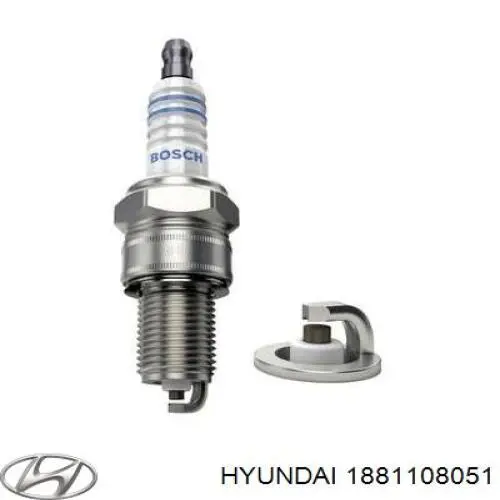 1881108051 Hyundai/Kia Свечи зажигания