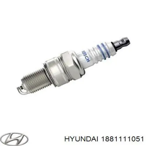 Купить 1881111051 Hyundai/Kia Свечи автомобильные