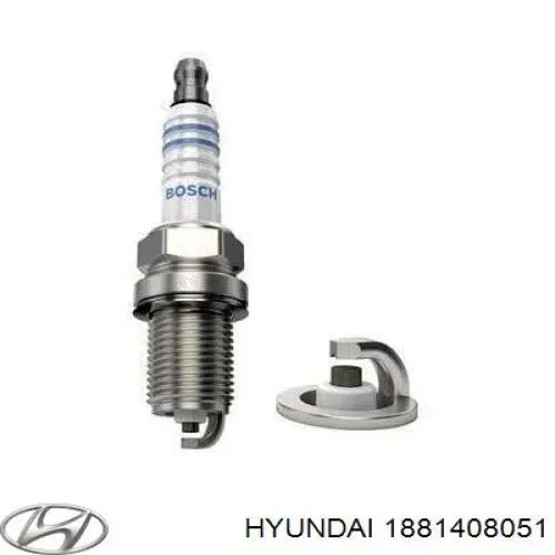 Свечи зажигания 1881408051 Hyundai/Kia