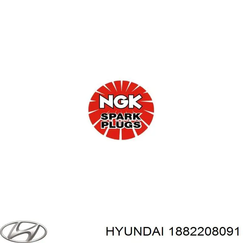 Купить 1882208091 Hyundai/Kia Свечи автомобильные