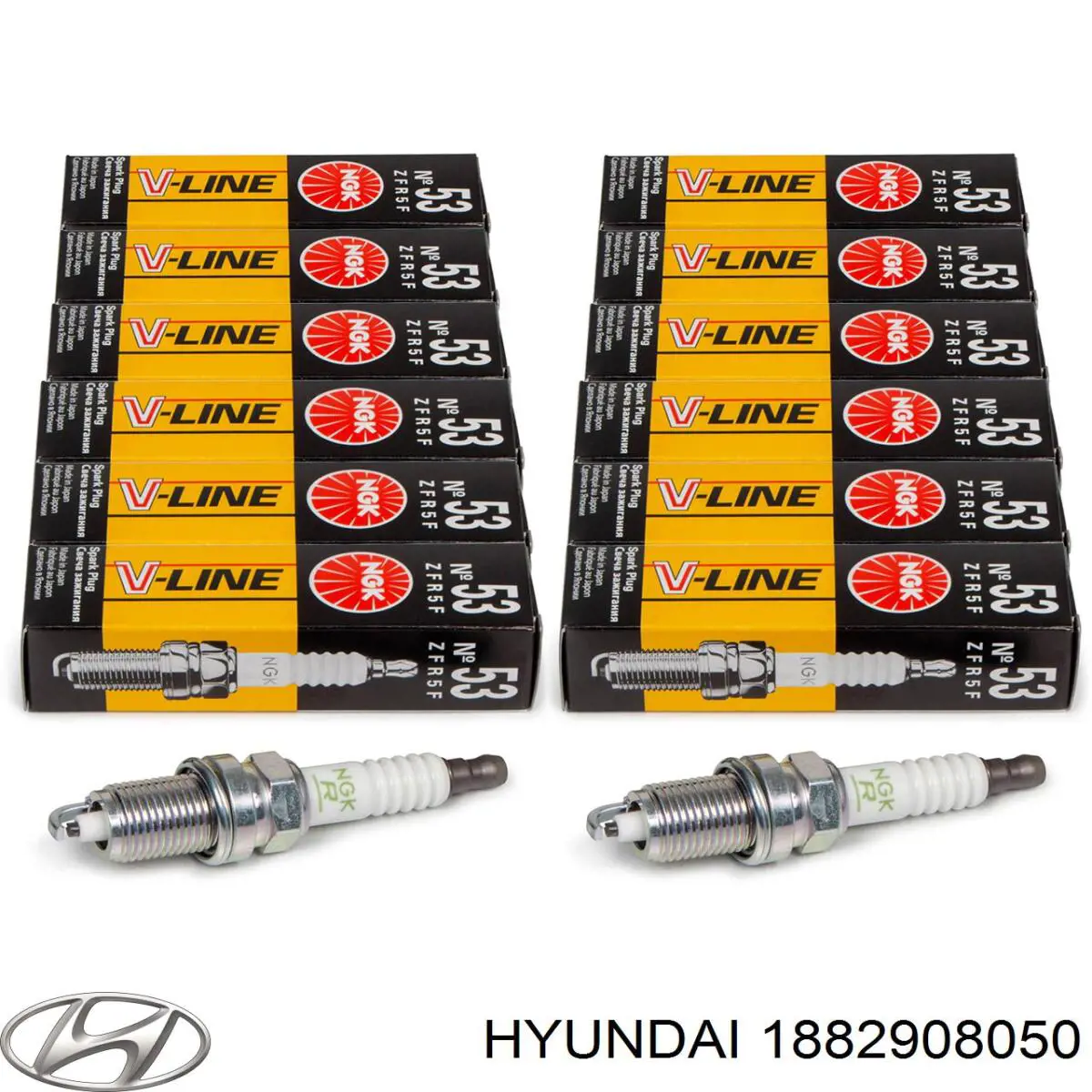 1882908050 Hyundai/Kia свечи