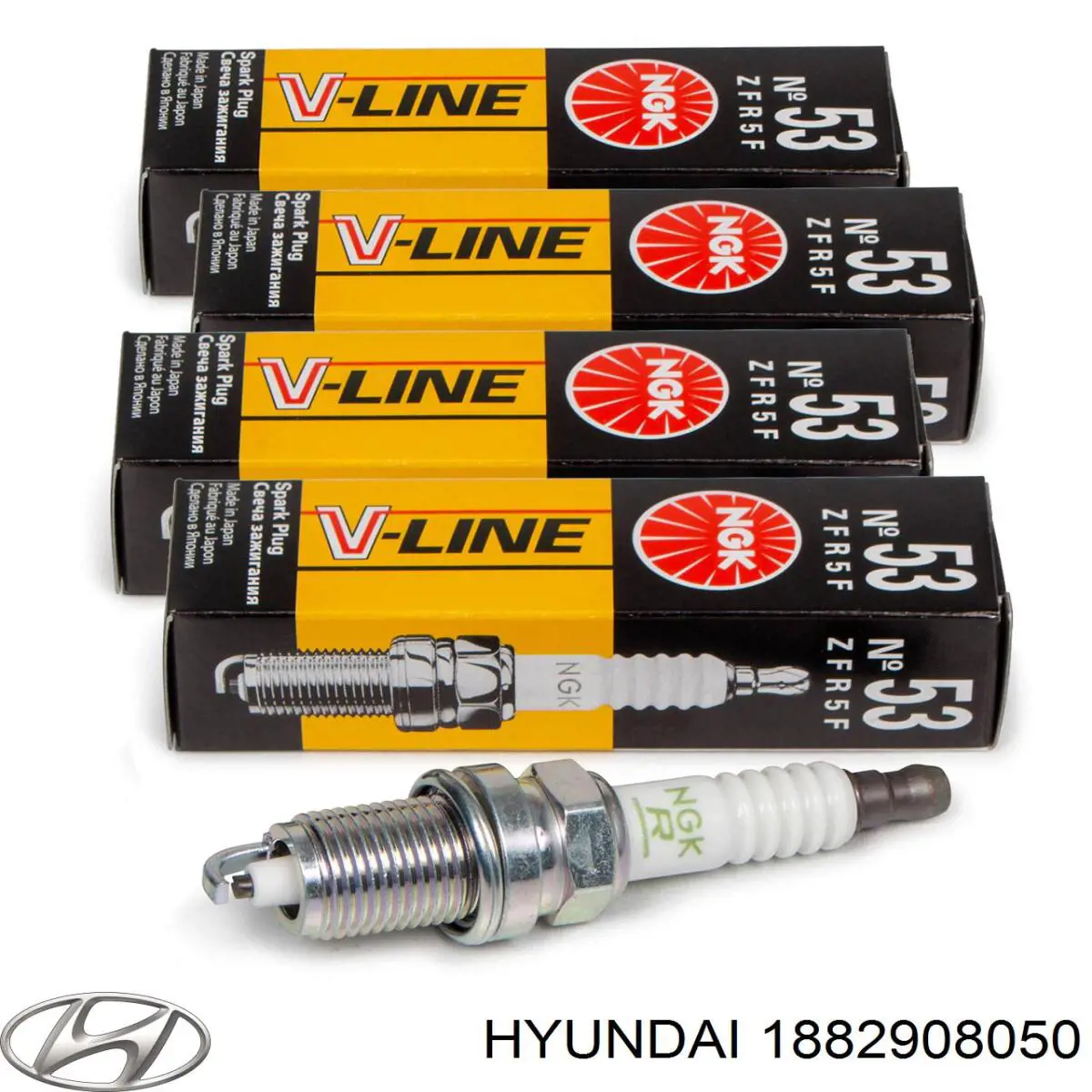 1882908050 Hyundai/Kia Свечи зажигания