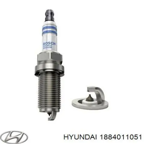 Свеча Hyundai/Kia 1884011051