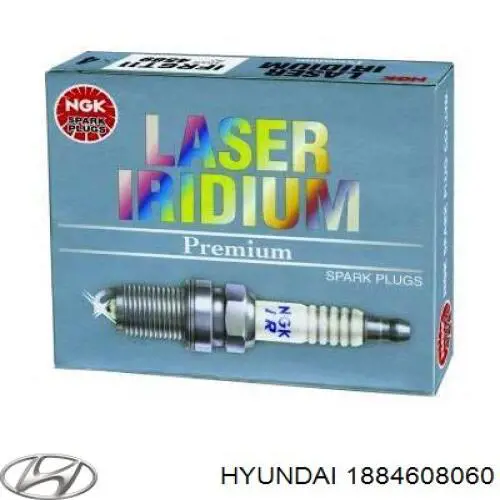 Свечи зажигания 1884608060 Hyundai/Kia