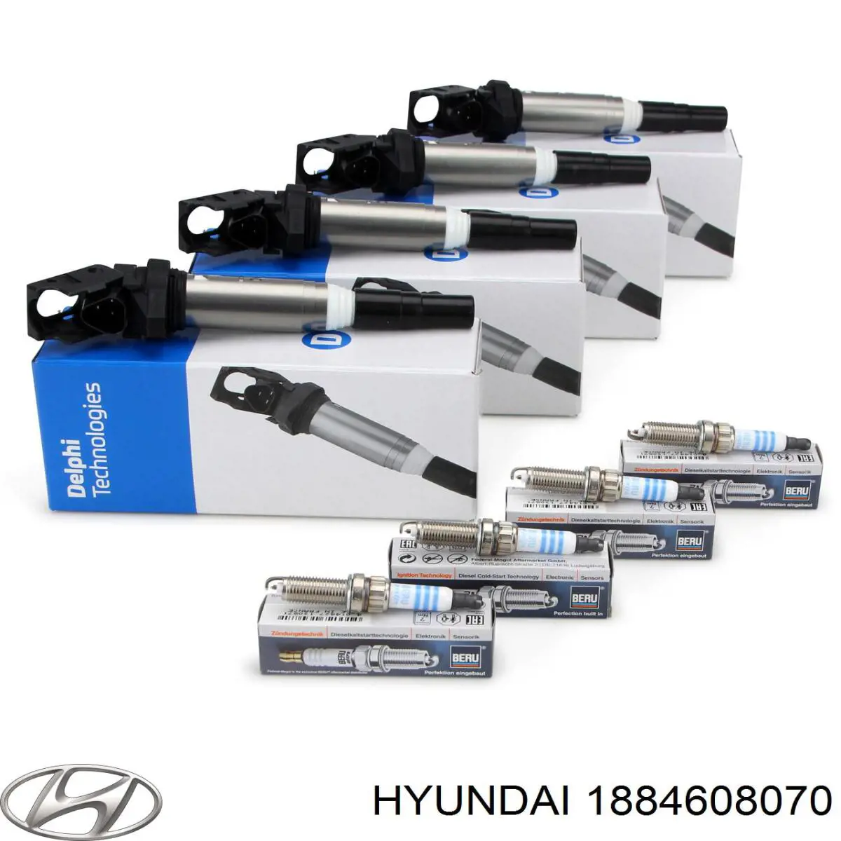 1884608070 Hyundai/Kia Свечи зажигания
