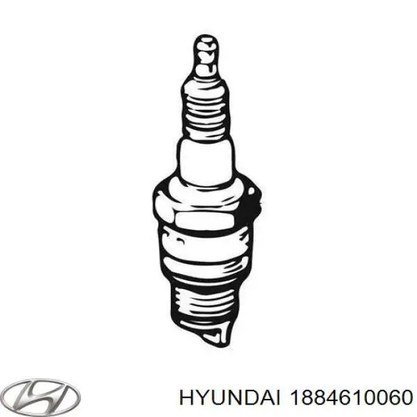 1884610060 Hyundai/Kia свечи