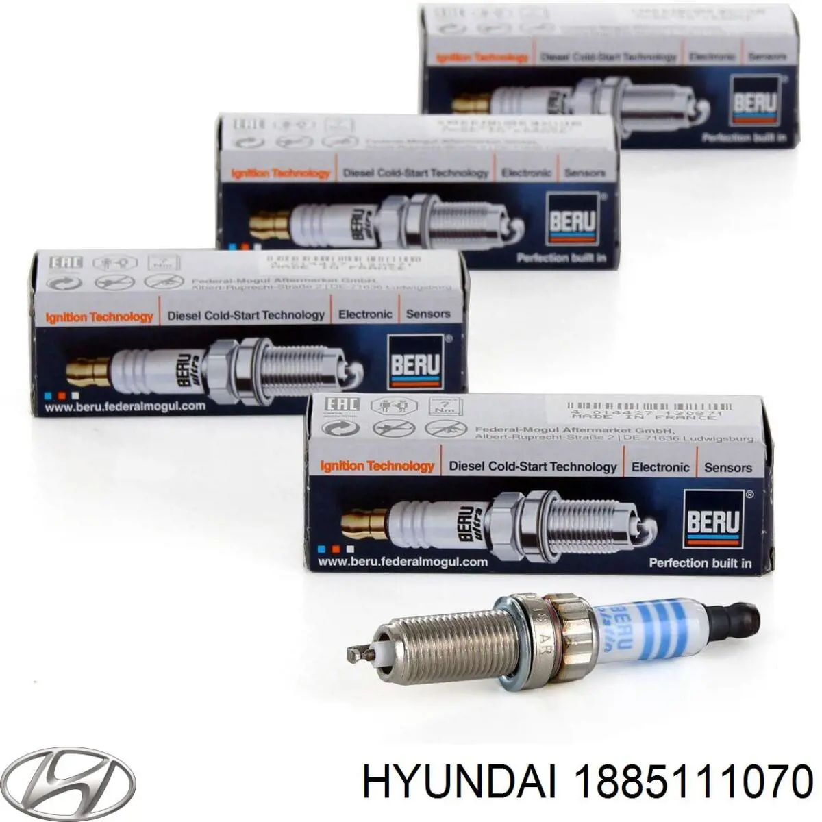 Свечи зажигания 1885111070 Hyundai/Kia