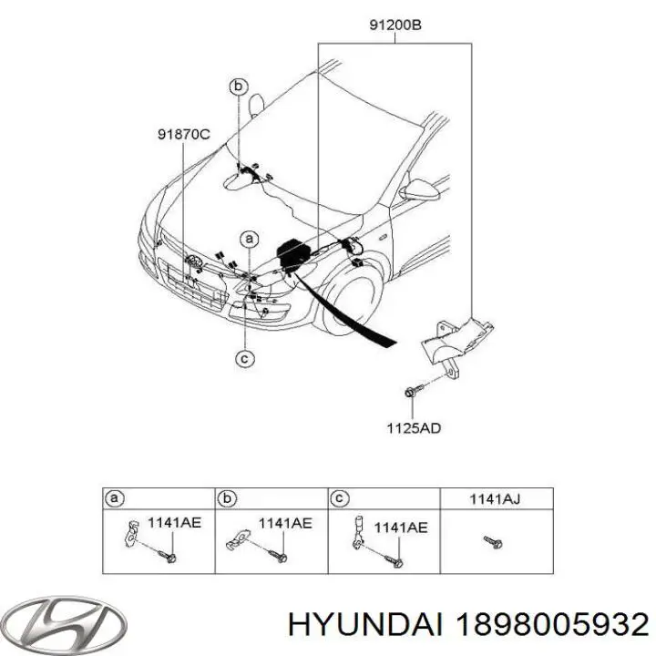  1898005932 Hyundai/Kia